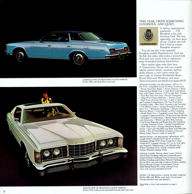 1973 Ford Brochure Page 9